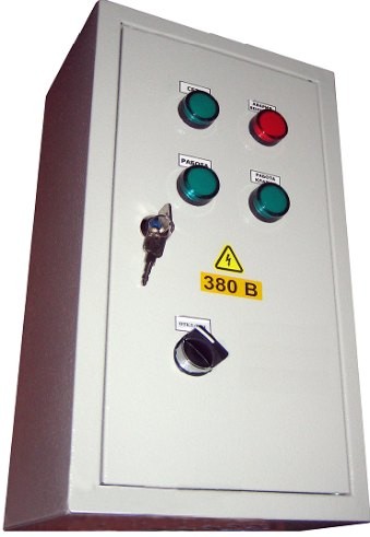 Щит управления противопожарным вентилятором и клапаном AIRS ЩУВК-П-380-22,0