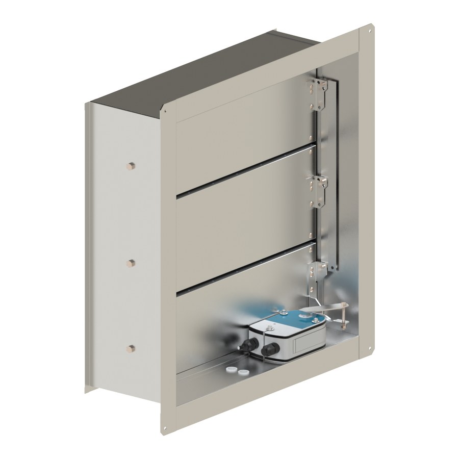 Клапан противопожарный Сигмавент-120-НЗ(СЛ)-АхВ Клапан противопожарный Сигмавент-120-НЗ(СЛ)-АхВ