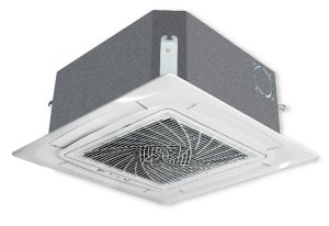 Четырёхпоточный кассетный внутренний блок MRV Haier AB122MCERA(M) с панелью PB-620KB