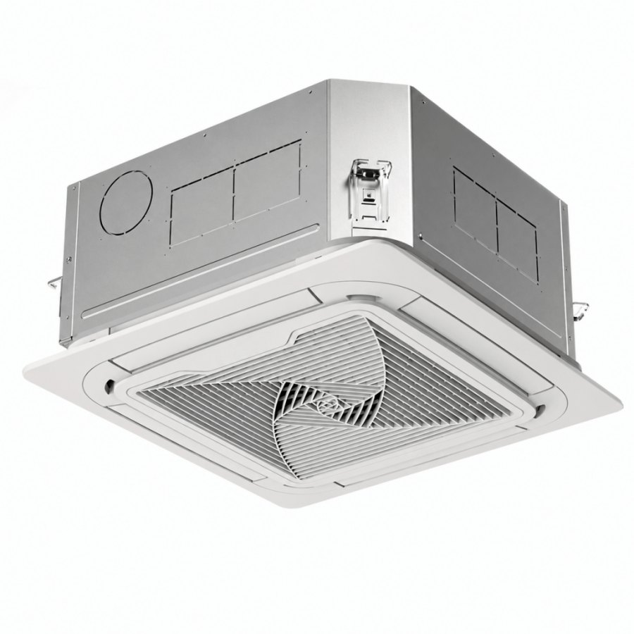 Четырёхпоточный кассетный внутренний блок MRV Haier AB092MCERL с панелью PB-620QB(H)