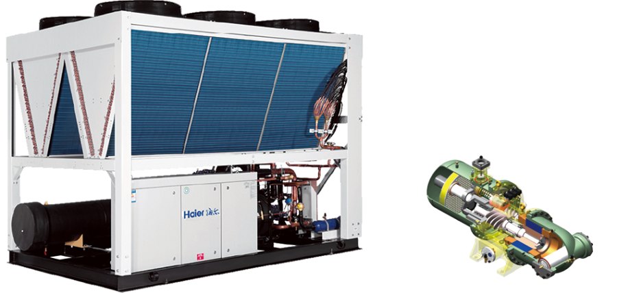 Винтовой чиллер Haier CI0630PANH с воздушным охлаждением