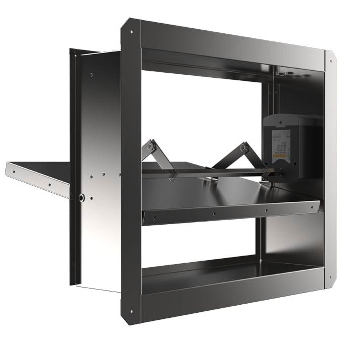 Клапан противопожарный SHUFT SHFDO-60-O-600_550-EM24-0-0-0-MC, 600×550 мм, EI 60